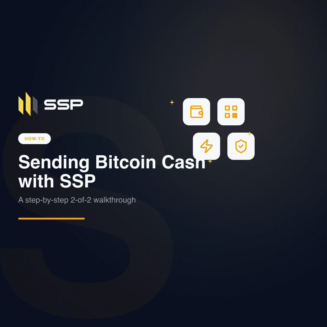 Square SSP how-to cover for sending Bitcoin Cash with SSP