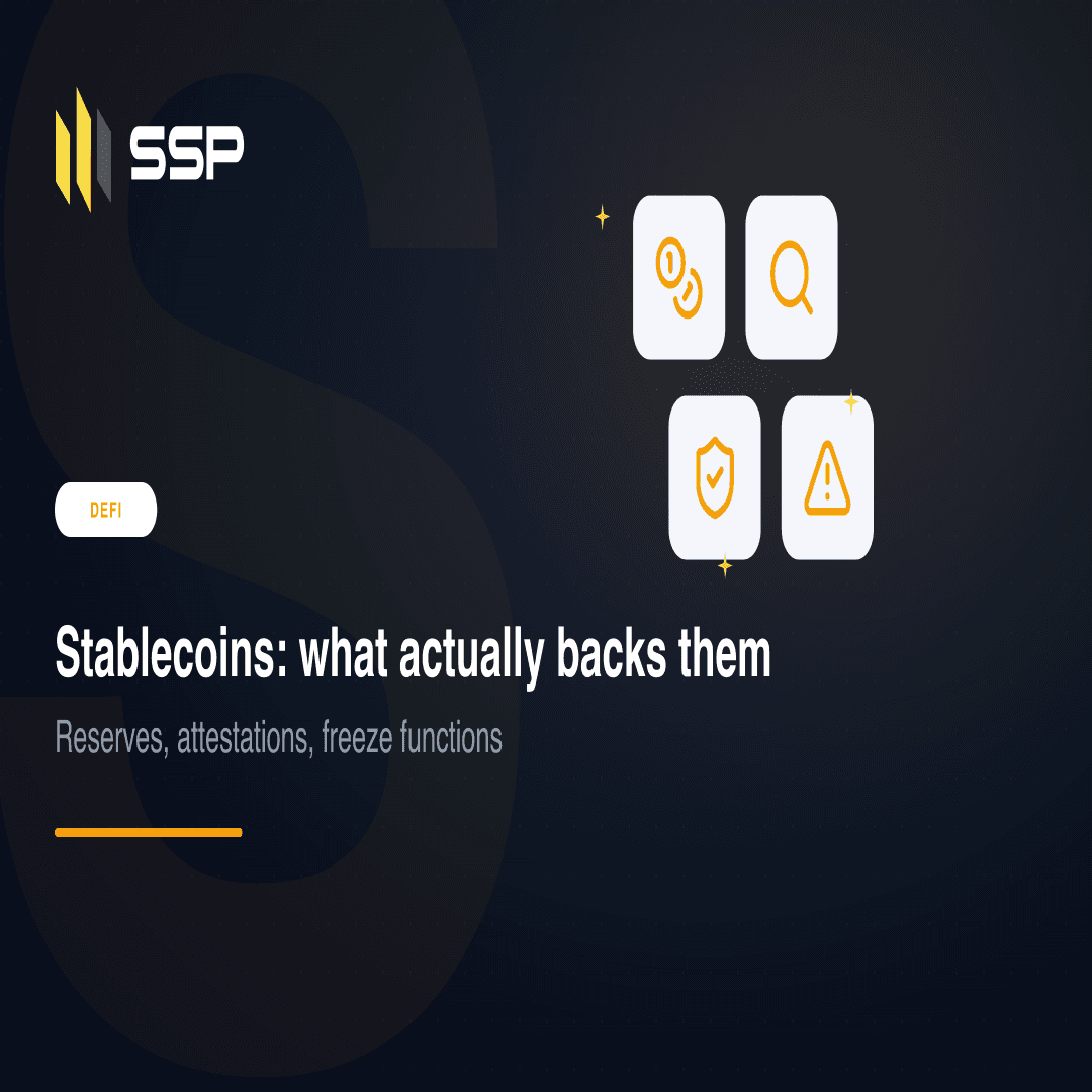 Square SSP Academy cover: what actually backs stablecoins