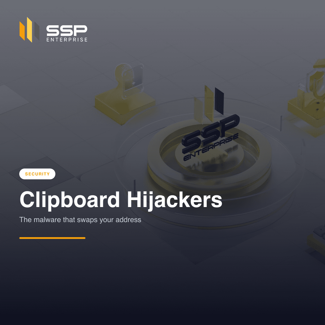 Square SSP Academy cover: clipboard hijacker malware