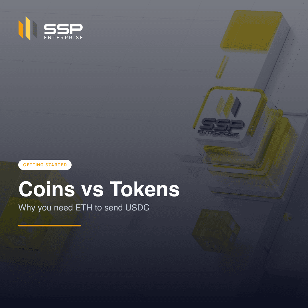 Square SSP Academy cover: coins versus tokens and gas