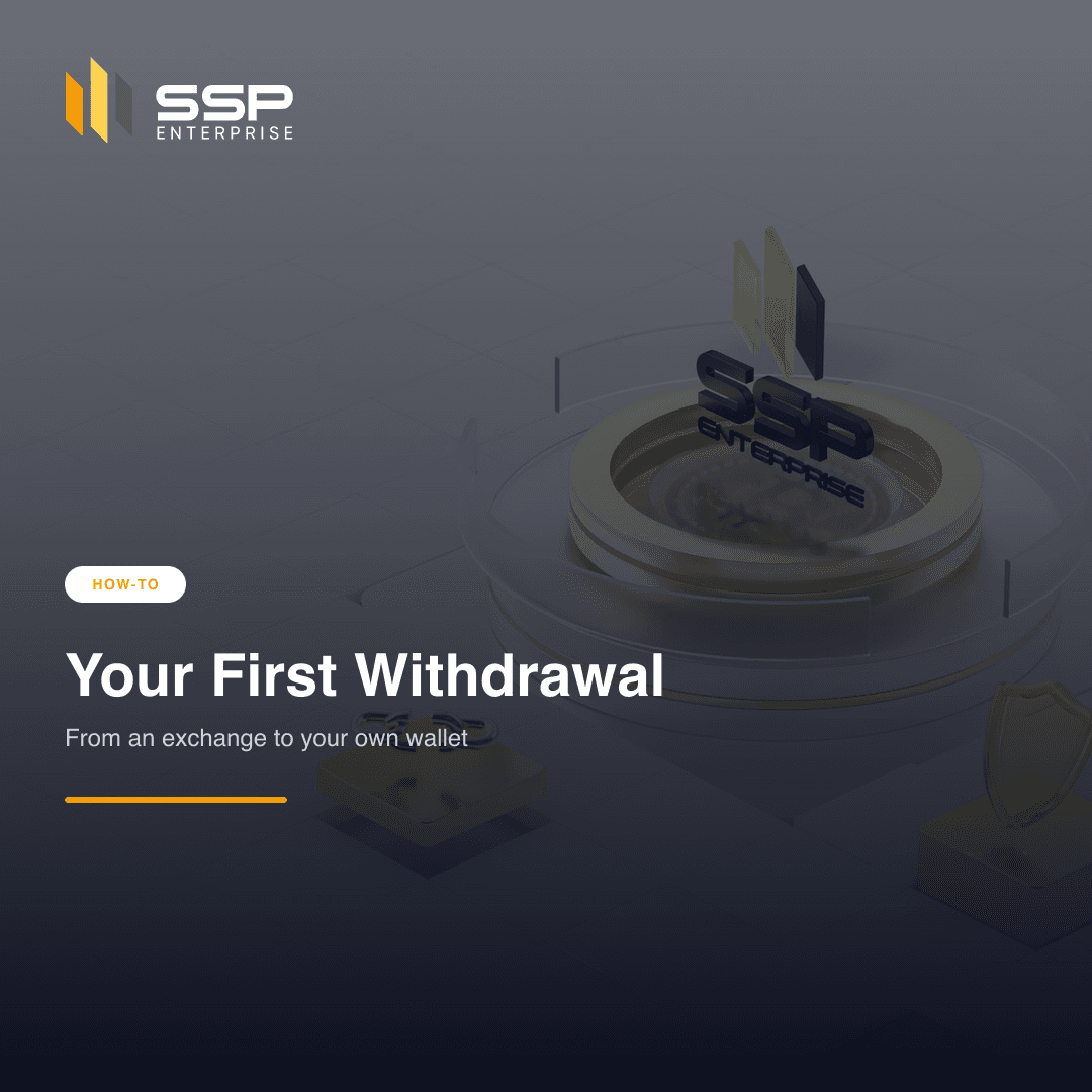 Square SSP Academy cover: withdrawing crypto from an exchange to SSP
