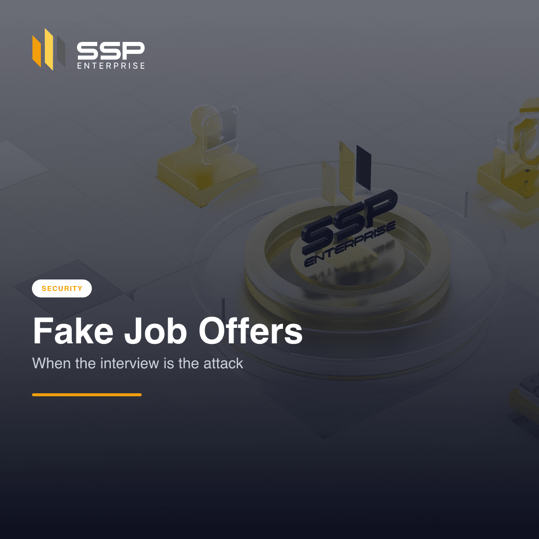 Square SSP Academy cover: fake job offer malware
