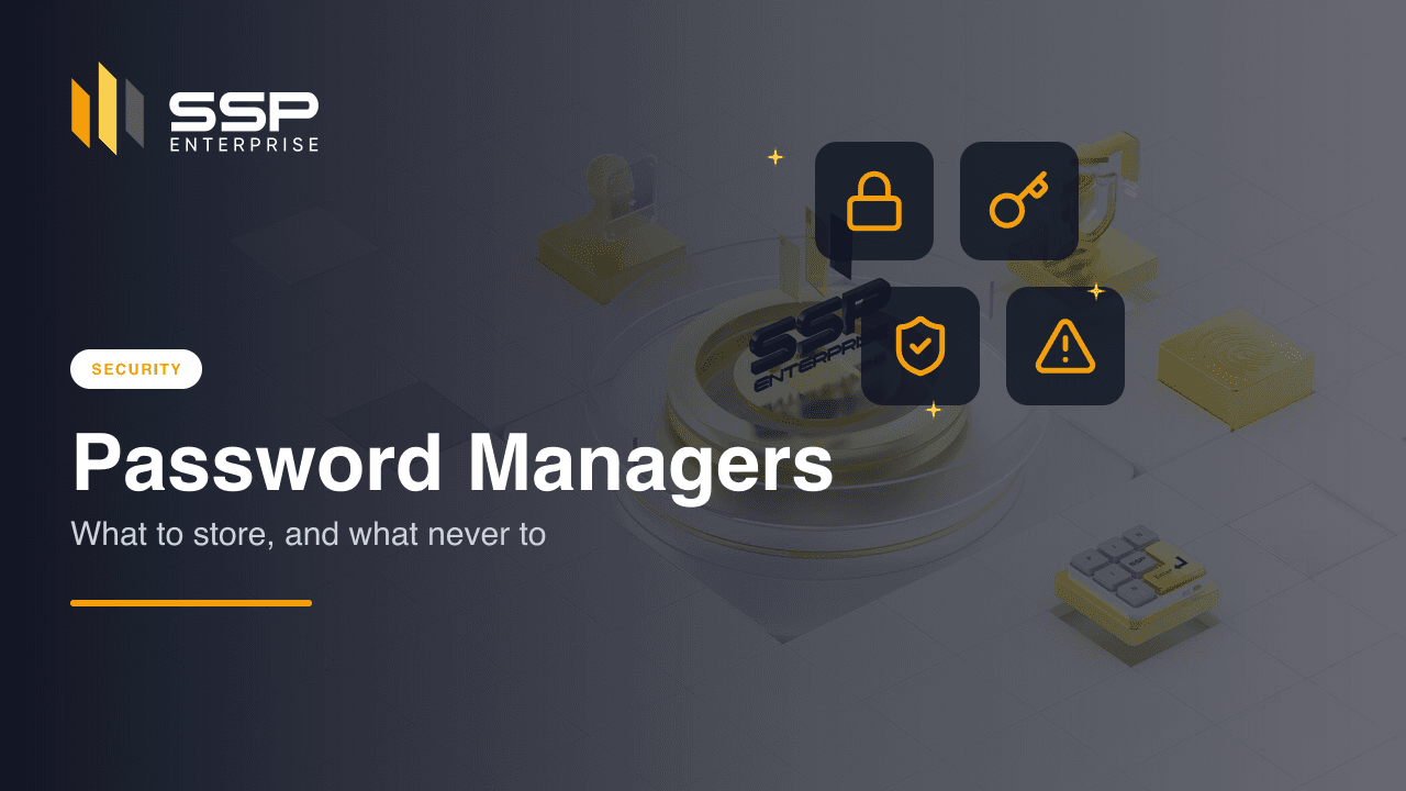 SSP Academy cover: password managers and crypto secrets