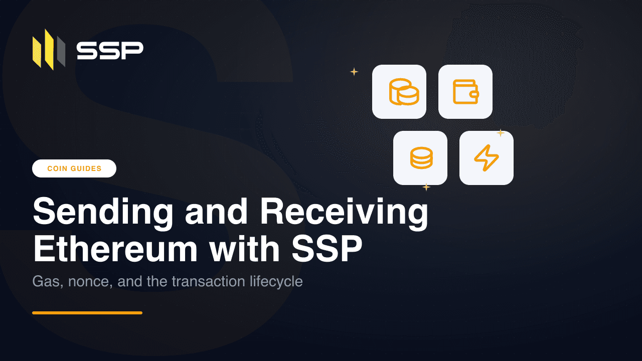 SSP Academy cover: Sending and Receiving Ethereum with SSP
