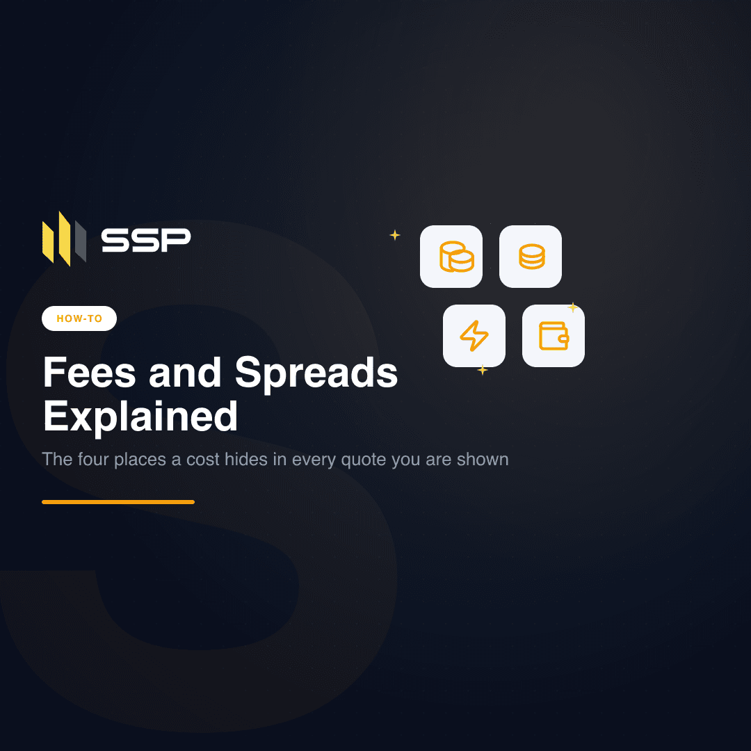 SSP Academy cover: fees and spreads explained for the SSP aggregator