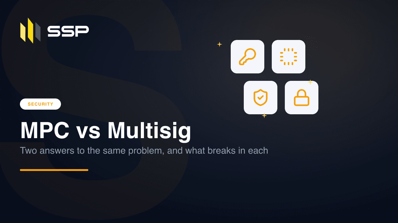 SSP Academy cover: MPC wallets vs multisig