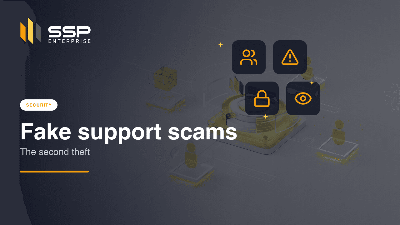 SSP Academy cover: fake crypto support and recovery scams